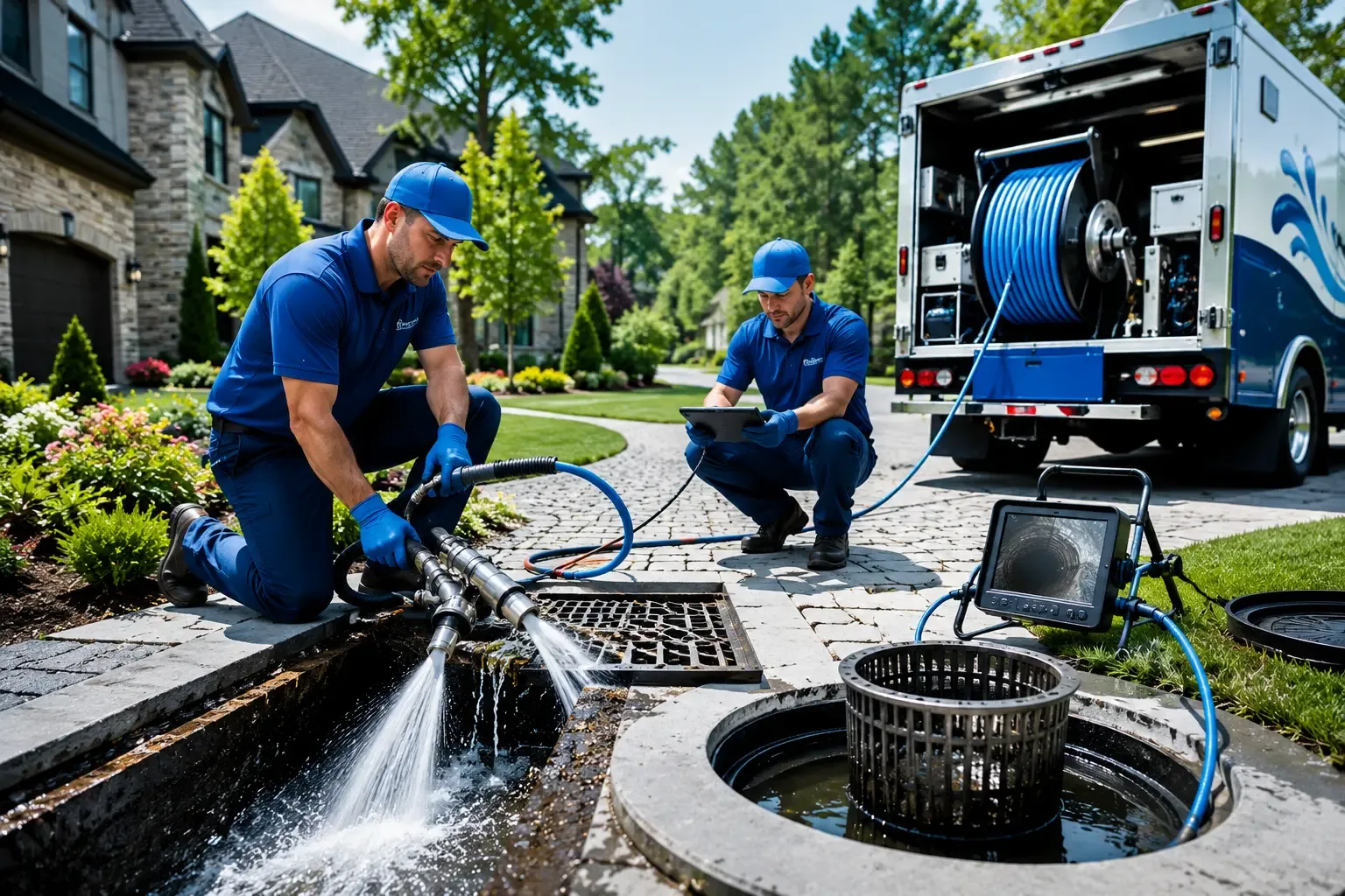 Local outdoor drain cleaning professionals in Bowlus, MN